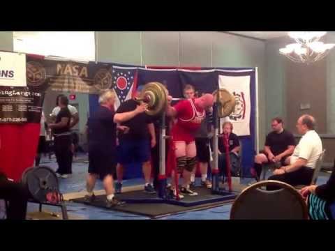 Jeremy Onion NASA Open Nationals Records