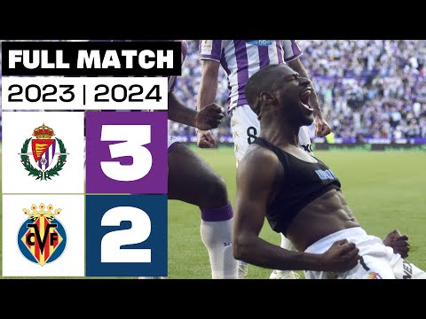 Real Valladolid 3 - 2 Villarreal B | PARTIDO COMPLETO | LALIGA HYPERMOTION 2023/2024