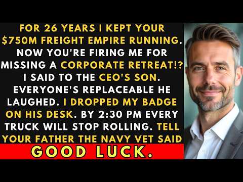 Fired For Missing A Retreat, I Collapsed A $750M Freight Empire  Office Revenge