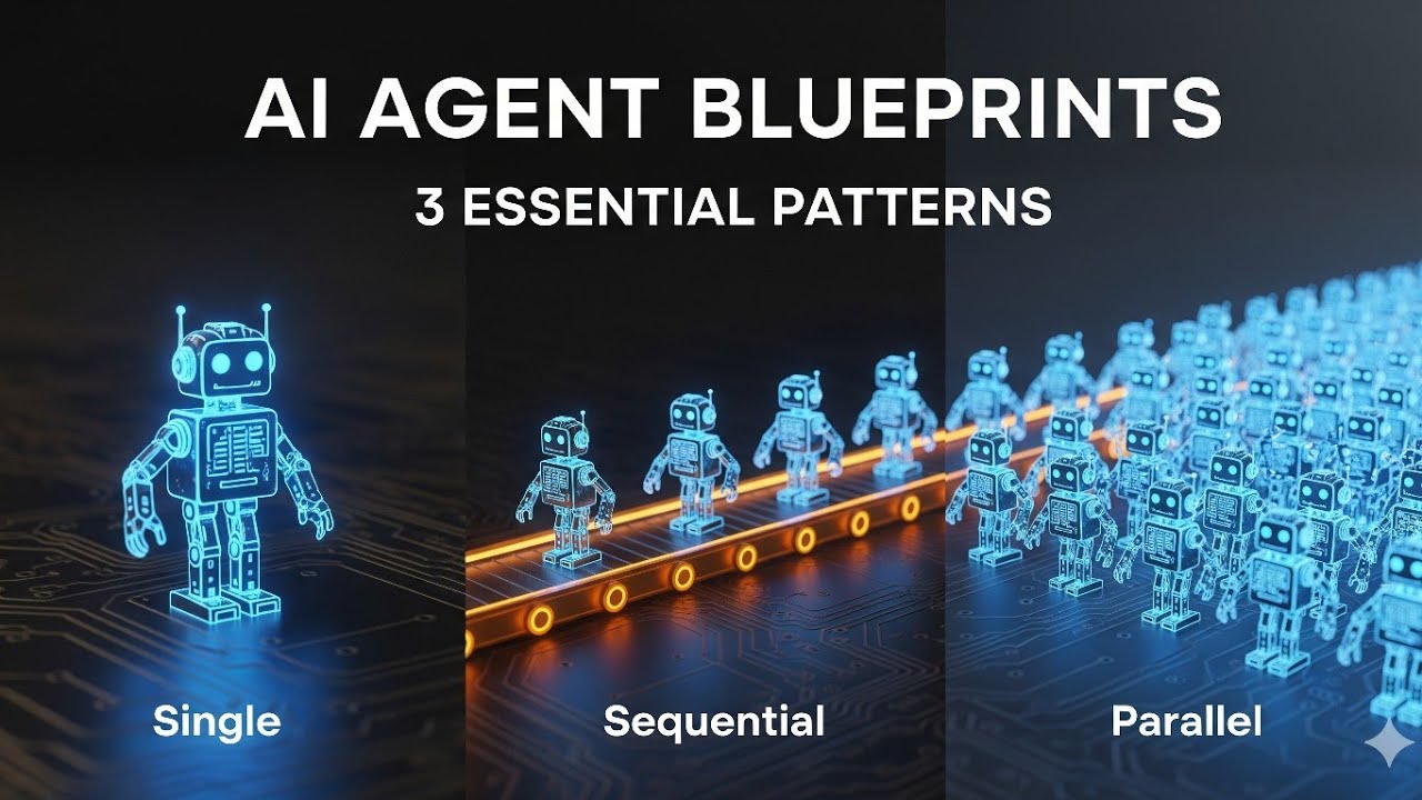 AI Agent Design Patterns: From Single Agents to High-Speed Teams