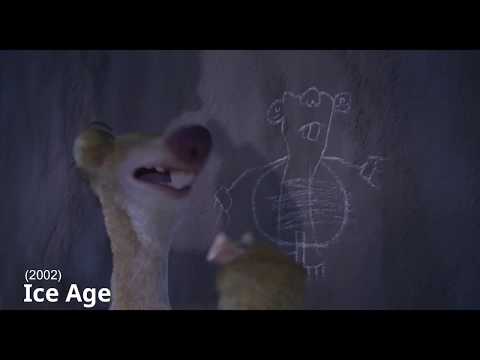 Ice Age (2002) sid says  "I'm a genius"