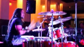 Jovol Bell with James Speer 1/8/2016 Hammer Custom Drums (2)