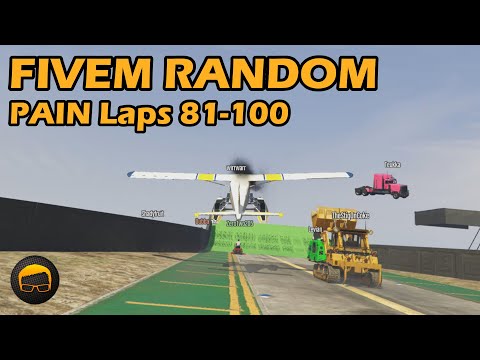 100 Laps Of PAIN! Part 5 (Laps 81-100) - GTA FiveM Random All Of Them №12