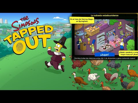 *NUEVA ACTUALIZACIÓN* Black Friday  #1 | Evento: Subasta Estadounidense | Los Simpsons Springfield