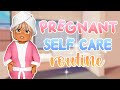 🤰PREGNANT SELF-CARE ROUTINE💅| Bloxburg Roleplay