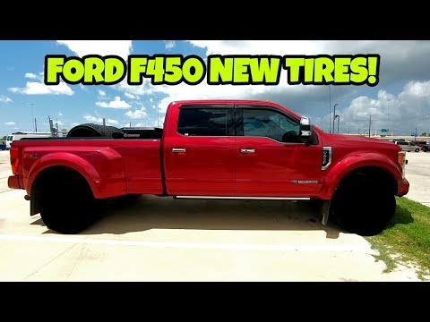 BIG UPGRADE! New Toyo M608Z 19.5 Tires on my Ford F450 Dually!