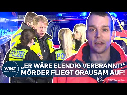 NIEDERSACHSEN: "Auto fing sofort Feuer!" Beziehungsdrama fliegt katastrophal auf! Mörder baut Unfall