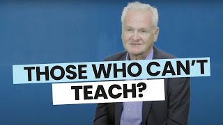 Public Speaking: Those Who Can't, Teach?