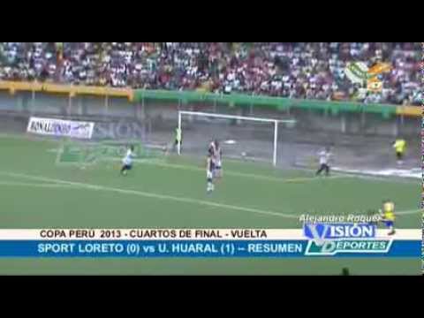 El pronóstico de ALEJANDRO ROQUE y se CUMPLIÓ  "Sport Loreto vs Unión Huaral" - Copa Perú 2013