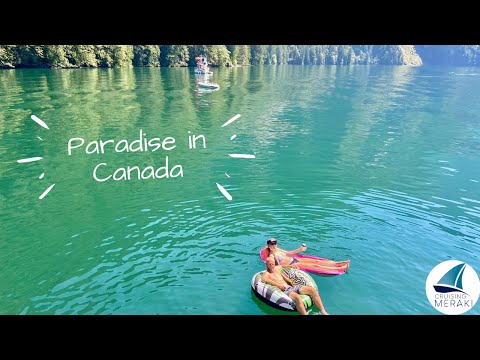 The most BEAUTIFUL anchorage in the WORLD! Princess Louisa Inlet - Cruising Meraki Ep 5
