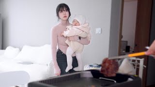 부부싸움 후 아내 몰래 한우 구웠다가 들켰습니다..