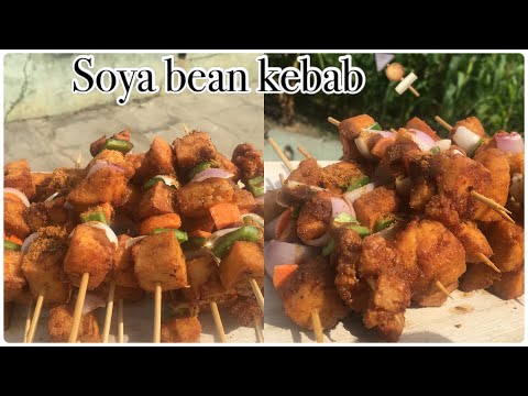 ||Ghana|| How to prepare Soya Bean kebab from scratch! #ghana #ghanastreetfood #ghanasnack
