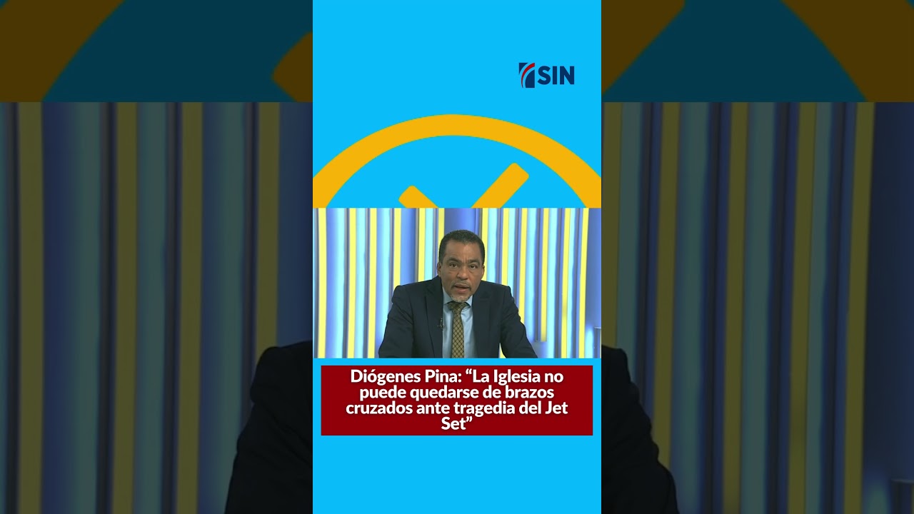 Diógenes Pina: “La Iglesia no puede quedarse de brazos cruzados ante tragedia del Jet Set”