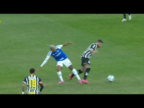 GOL ANULADO DO CRUZEIRO CONTRA O SANTOS | LANCE DO GOL ANULADO DO CRUZEIRO CONTRA O SANTOS