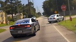 Raw Dashcam Footage Of Dangerous High Speed Police Chase