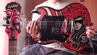 Video thumbnail for Epiphone sg g-310 emily the strange by Kevin Samano