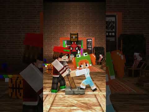 MINEGREEN VS YOUTUBE - Minecraft #shorts