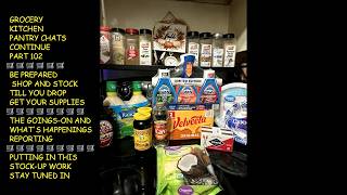 GROCERY KITCHEN PANTRY CHATS CONTINUE PART 102😯PREPARE NOW🛒SHOP N STOCK TILL YOU DROP🛒ROADRUNNER