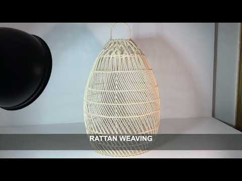 Rattan Pendant Light Manufacturer: Hand-Woven Shades at Scale