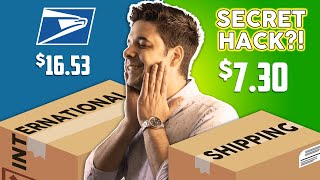 How to Ship International orders for HALF the cost!