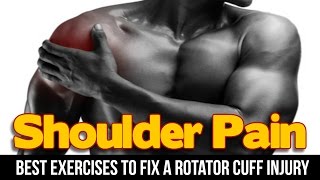 preview picture of video 'Rotator Cuff Exercises To Reduce Pain, Stabilise and Strengthen Your Shoulder'