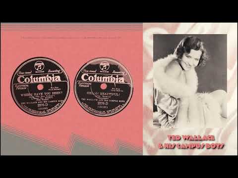 Where Have You Been? / Hello! Beautiful! - Ted Wallace & His Campus Boys (1931) (Elmer Feldkamp)