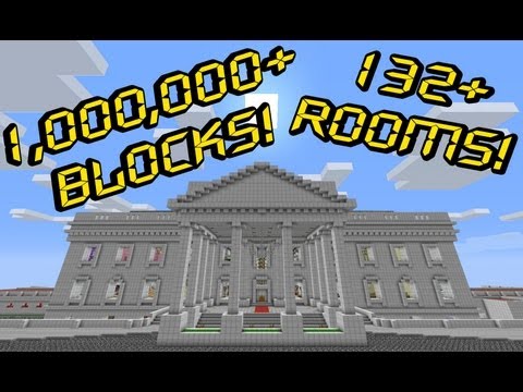 White House Grounds (1,000,000+ blocks) Minecraft Project