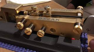 JG3UVN VS BX2AK BEGALI INTREPID BUG KEY OPERATE