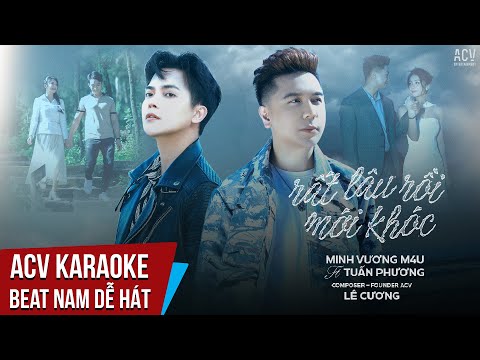 Karaoke | Rất Lâu Rồi Mới Khóc | Beat Tone Nam Dễ Hát