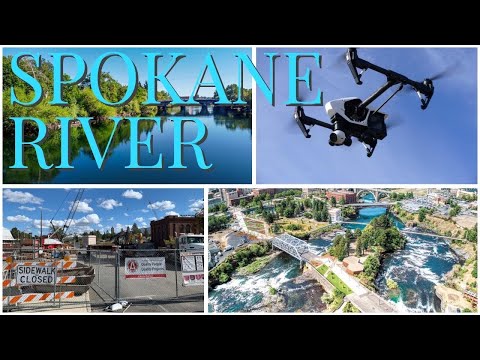 Spokane River | Eastern Washington | DJI Drone | Cinematic | Aerial | PNW