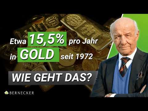 Approximately 15.5% annual return in gold since 1972 – How is that possible? | Hans A. Bernecker ...