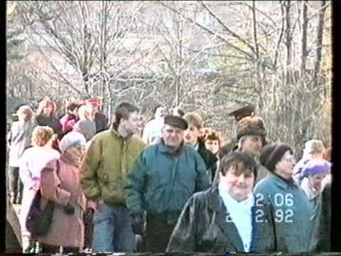 Grimma Abzug der Russen 1993