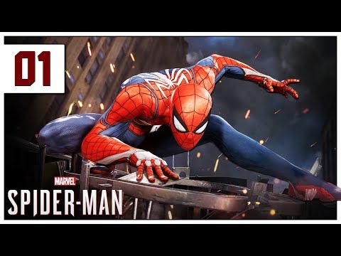 Let's Play Spiderman PS4 Part 1 - 8 Year Veteran - Marvel's Spider-Man Gameplay