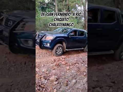Exploración montañas de Chalatenango de San Fernando a río Chiquito