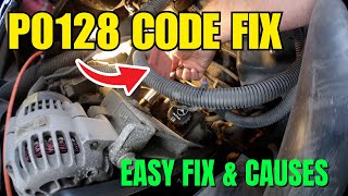 P0128 Code Fix – Coolant Temp Below Thermostat Regulating Temperature!