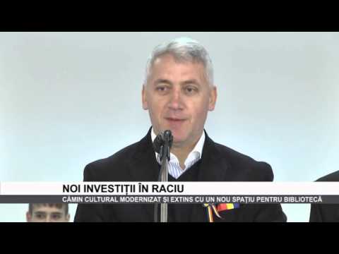 Noi investitii in Raciu - www.columnatv.ro
