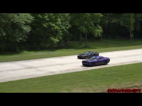 650hp C6 Corvette Z06 vs Hellcat Challenger