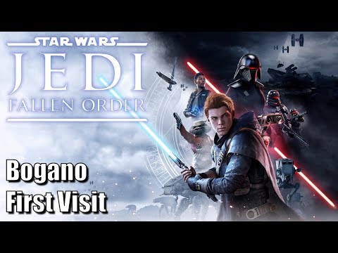 Star Wars Jedi Fallen Order - Part 2 - Bogano First Visit - 100% Collectibles, No Deaths