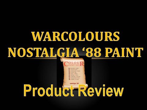Product Review 37 - Warcolours Nostalgia 88 Paint