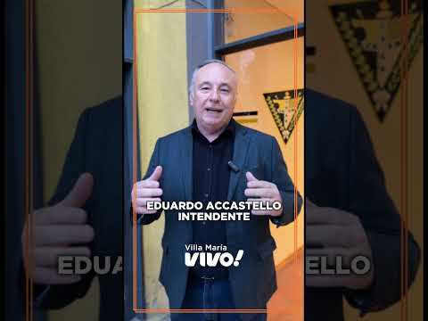 EDUARDO ACCASTELLO - Reunión de Intendentes del EnRed #villamaria