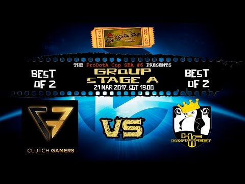 Clutch Gamers vs Happy Feet ProDotA Cup SEA #6
