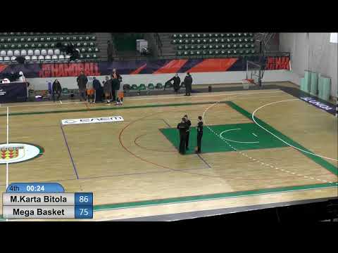 KK Medika Karta Bitola - KK Mega Basket Prilep