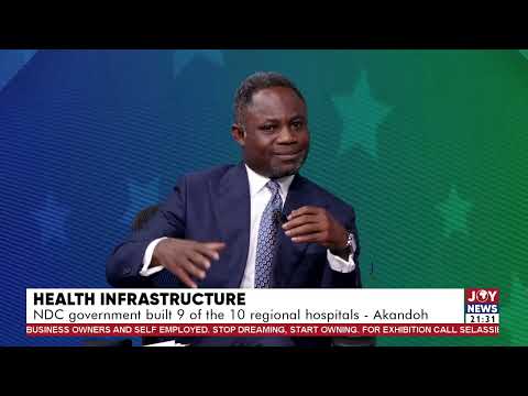 Exclusive: Government aims to complete 35 projects – Kwabena Mintah Akandoh, Health Minister.