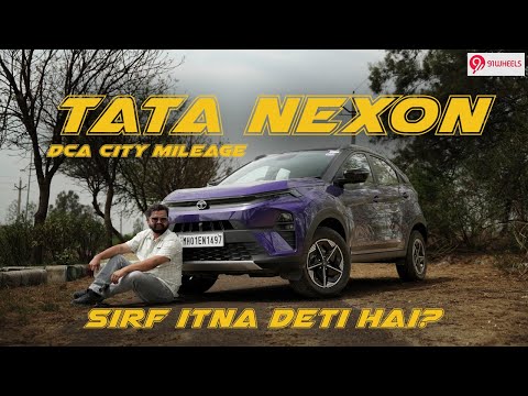 2024 Tata Nexon DCA Mileage Test || Value For Money Car?