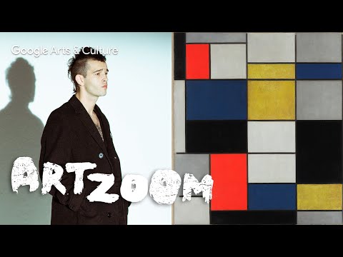MATTY HEALY in ART ZOOM 🔍 The Foundation of Things with Mondrian | Google Arts & Culture