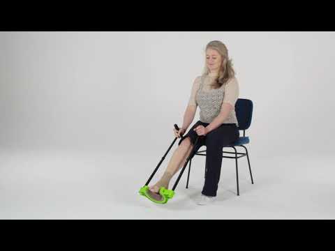 Stocking aid Steve Complete - How to apply and remove knee support stockings without bending over