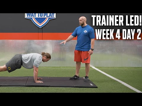 Trainer Led Legs, Chest, & Tricep Workout! | Week 4 Day 2