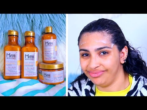 Drugstore Hair Products $ Maui Moisture Review