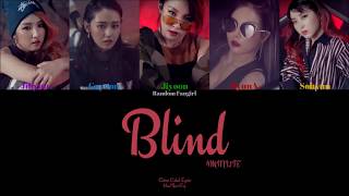 4MINUTE (포미닛) - Blind [Colour Coded Lyrics Han/Rom/Eng]