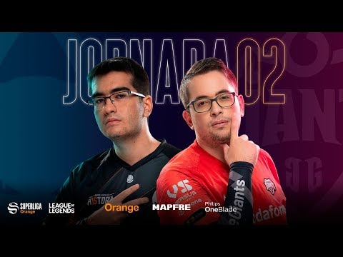 X6TENCE VS VODAFONE GIANTS | Superliga Orange League of Legends |Jornada 2 | Temporada 2020